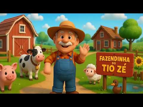 Fazendinha do Tio Zé 🎶 Música infantil 🎶