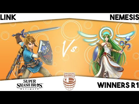 Smashing Barrels — Link (Link) vs Nemesis (Palutena)