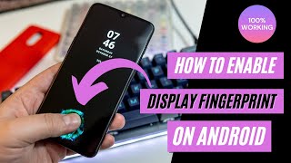 How To Set In Display 🐾 Fingerprint Lock 🔒 On Android !! [ 100% Working Fingerprint Lock ]