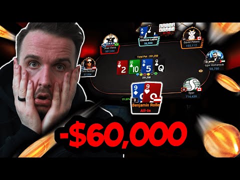 I Fired SIX BULLETS In A $10,000 Poker Tournament