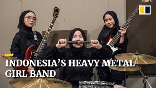 Indonesian heavy metal girl band VoB defies social norms