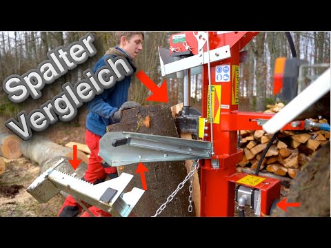 1000€ vs. 3000€ Holzspalter, lohnt sich der Aufpreis? Ausführlicher Vergleich