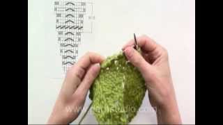 How to knit M.1B in DROPS 140-14, 133-1 and 130-1