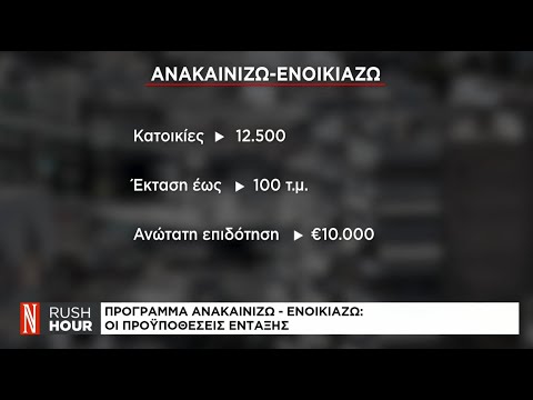 Πρόγραμμα ανακαινίζω – ενοικιάζω: Οι προϋποθέσεις ένταξης