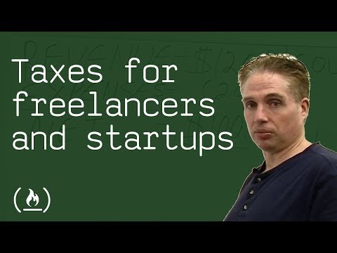 Taxes for freelancers & startups Video