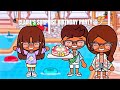 CLAIRE S SURPRISE BIRTHDAY PARTY WITH VOICE Toca Boca Roleplay