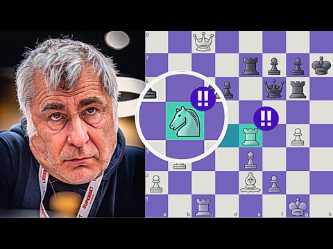Vasyl Ivanchuk Mastering Pure Creative, Brilliant Chess Magic!