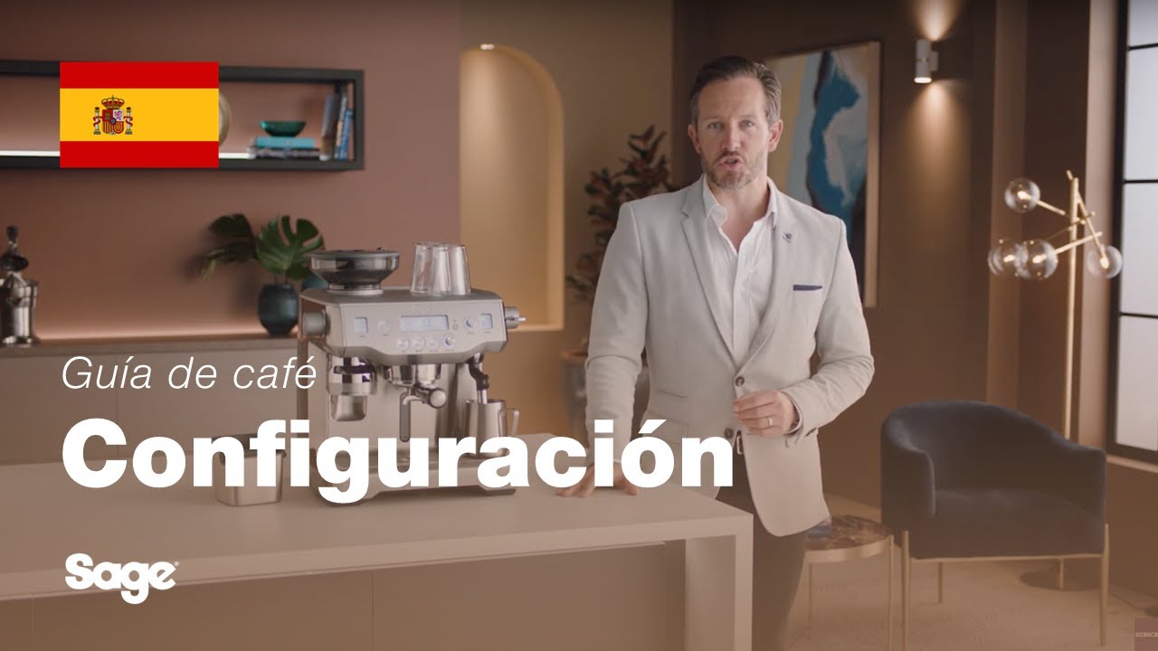 Tutorial de guía de café de Breville - Configuración de la máquina
