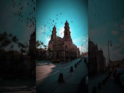 Hermosa la catedral de nuestra señora de la asunción en MI Aguascalientes 🥰🥰🎥🎥📽️📽️