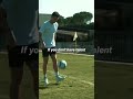 Ronaldo Talks About Hard Work Or Talent