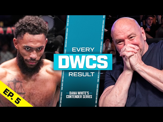 DWCS 2026 Week 5 Highlights: Four UFC Contracts