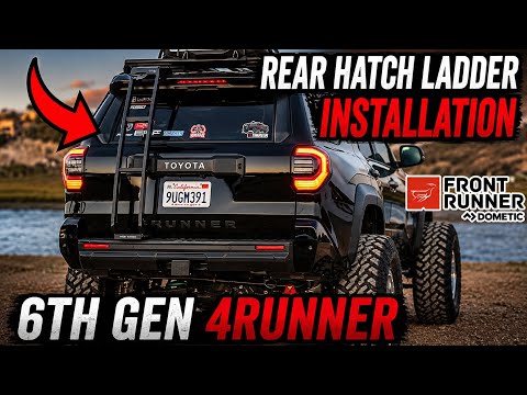 Front Runner Rear Hatch Ladder for the 2025 4runner