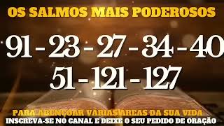 Os 8 Salmos mais Poderosos Para abençoar várias áreas da sua vida. #oração