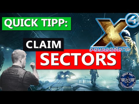How To Claim Sectors in X4 Foundations - Quick Tipp - Captain Collins