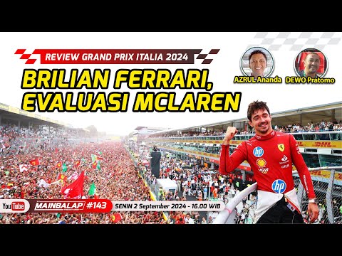 Review GP Italia 2024: Brilian Ferrari, Evaluasi Mclaren