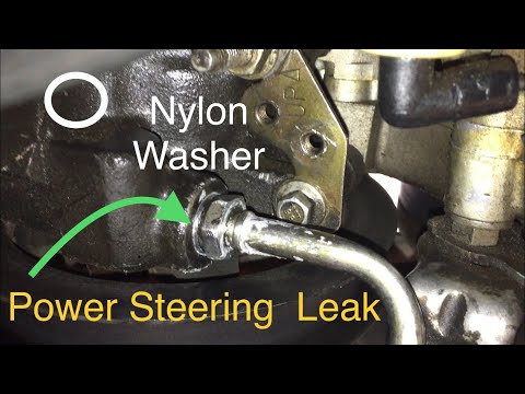 Power steering leak fix, Nylon ring replacement Ford Mustang, and other cars f150