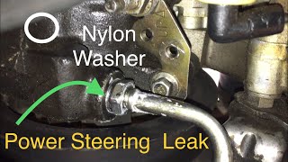 Power steering leak fix, Nylon ring replacement Ford Mustang, and other cars f150