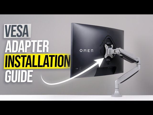 Vídeo relacionado con 3IDEE Adaptador VESA Compatible con Monitor Omen by HP (Omen 25 Gaming) - Adaptador para Pantallas sin conexión VESA - para Montaje en Soporte de Pantalla o Pared