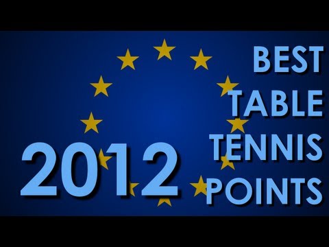 Best Table Tennis Points 2012 (European Players)