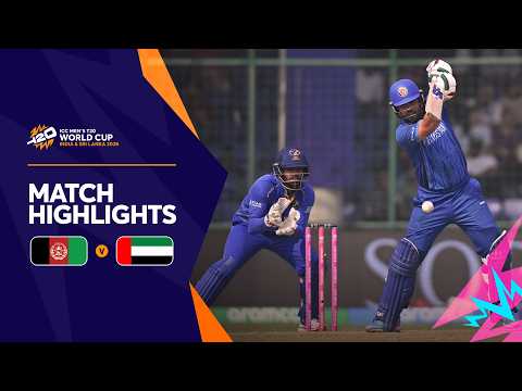 Afghanistan v UAE | Match Highlights | Men's T20 World Cup 2026