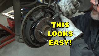 Rear Drum Brakes - Hyundai Accent