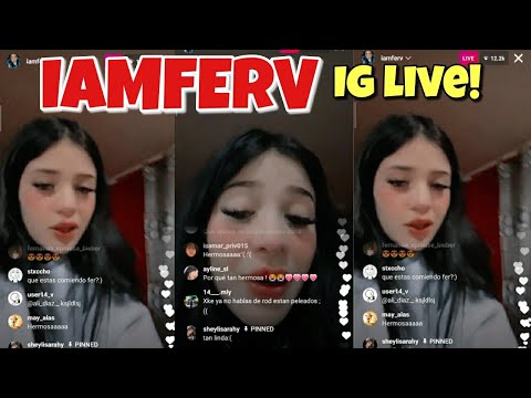 IAMFERV INSTAGRAM LIVE UPDATE!