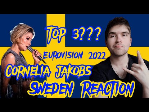 Cornelia Jakobs - Hold me closer Eurovision 2022 Sweden Reaction. Евровидение 2022 Швеция Реакция.