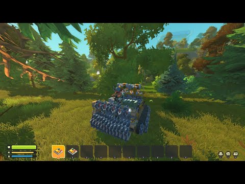 Scrap Mechanic Combine HarvestingScrap Mechanic - 0.4.8 with Fant Mod