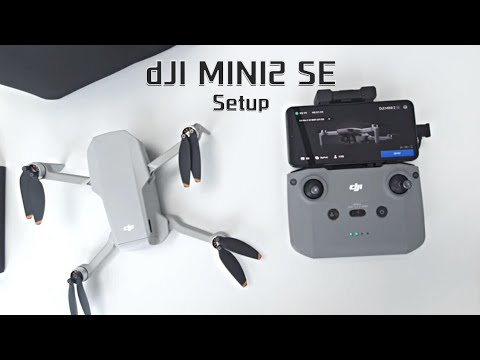 Getting started with the dJI Mini 2 SE - Drone setup
