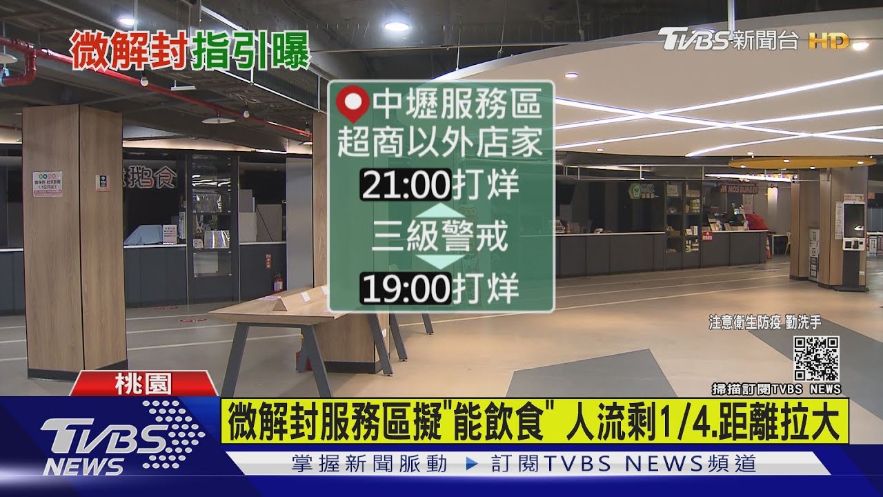 微解封國道服務區擬「開放飲食」　人流減至1/4、距離3.5平方米