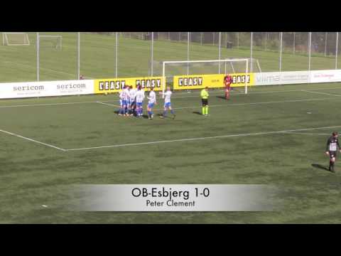 Mål fra OB U17 - Esbjerg 2-0
