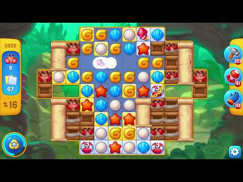 Fishdom 5828 Level - 15 moves - NO BooSTERS