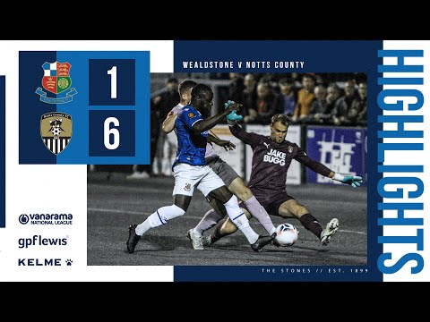 2022 10 25 Wealdstone 1 6 Notts County Highlights