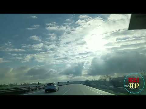 Road trip in Germany//Autobahn A 93//To Schwandorf. The South of Germany.