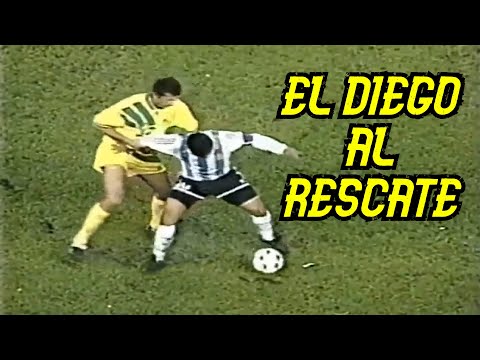 Diego Armando Maradona vs Australia - Repechaje - Partido de Vuelta 17/11/1993