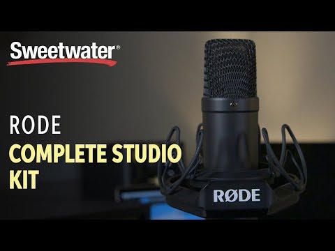 Rode Complete Studio Kit with NT1 Microphone and AI-1 Audio 