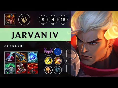 Jarvan IV Jungle vs Kha'Zix: Rampage - EUW Master Patch 14.19