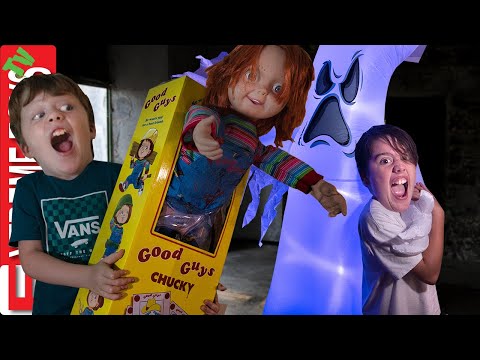 Halloween Decorations Gone Wrong! The Halloween Monsters are Back!