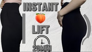 INSTANT BUTT LIFT | 🍑WORKOUT | intense pilates workout | 20 min