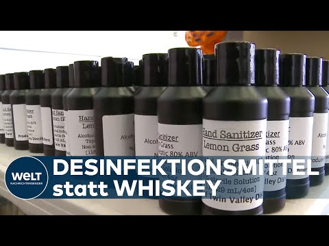 CORONA-KRISE in USA: Desinfektionsmittel statt Whiskey