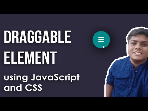 Create Draggable Div Element Using Html Css Javascript