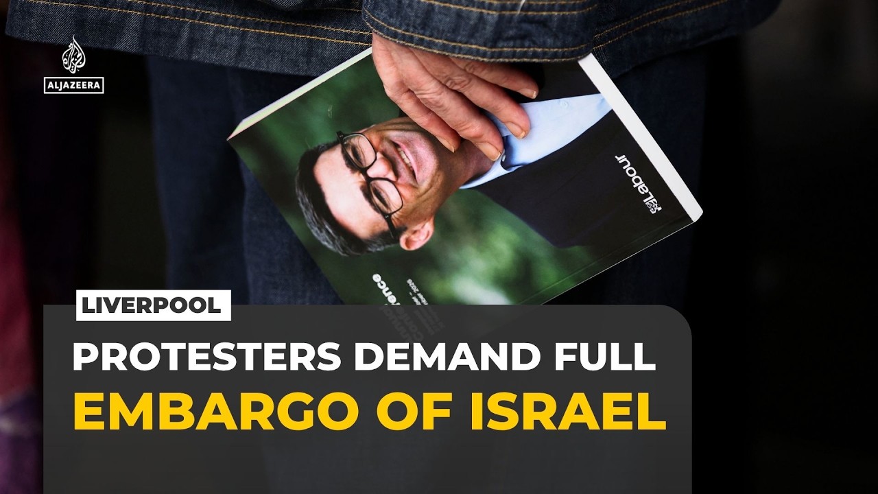 Liverpool marchers demand full UK arms embargo on Israel
