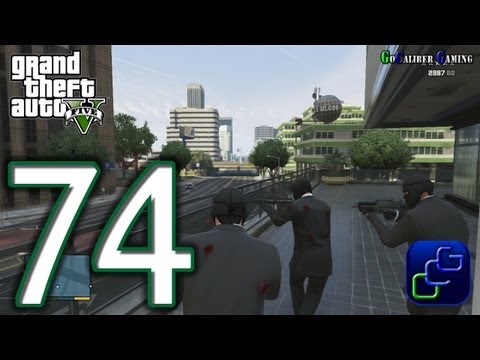 Grand Theft Auto V Walkthrough - Part 74 - Getaway Vehicle, Heist: The Big Score