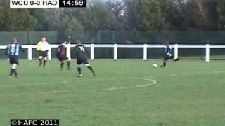 preview picture of video 'West Calder Utd 1 - 2 Haddington Ath (21 Jan 12)'