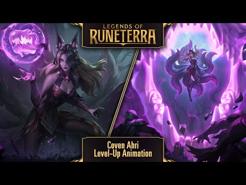 Legends of Runeterra - Coven Ahri Level-Up Animation