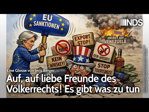 Auf, auf liebe Freunde des Völkerrechts! Es gibt was zu tun | Jens Berger | NDS-Podcast Video-Thumbnail von YouTube