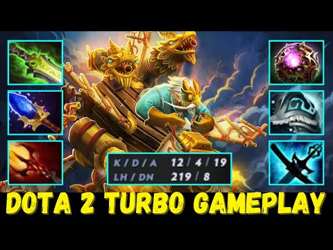 [Turbo Mode] Dota 2 Gyrocopter Hard Carry With Full Magic Damage Build