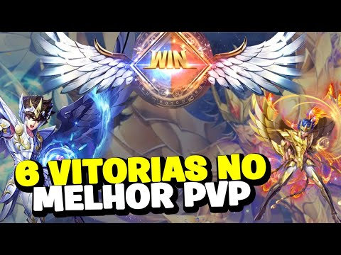 MELHOR TIME QUE ME GARANTIU 6 VITORIAS NO MELHOR PVP DO SAINT SEIYA