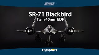 E-flite SR-71 Blackbird 0.96 AS3X SAFE Select BNF Basic