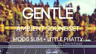Video thumbnail for Gentle Ambient Soundset for Moog Slim & Little Phatty - Ambient/Downtempo/Cinematic Patches 2025 by Kulshan Studios